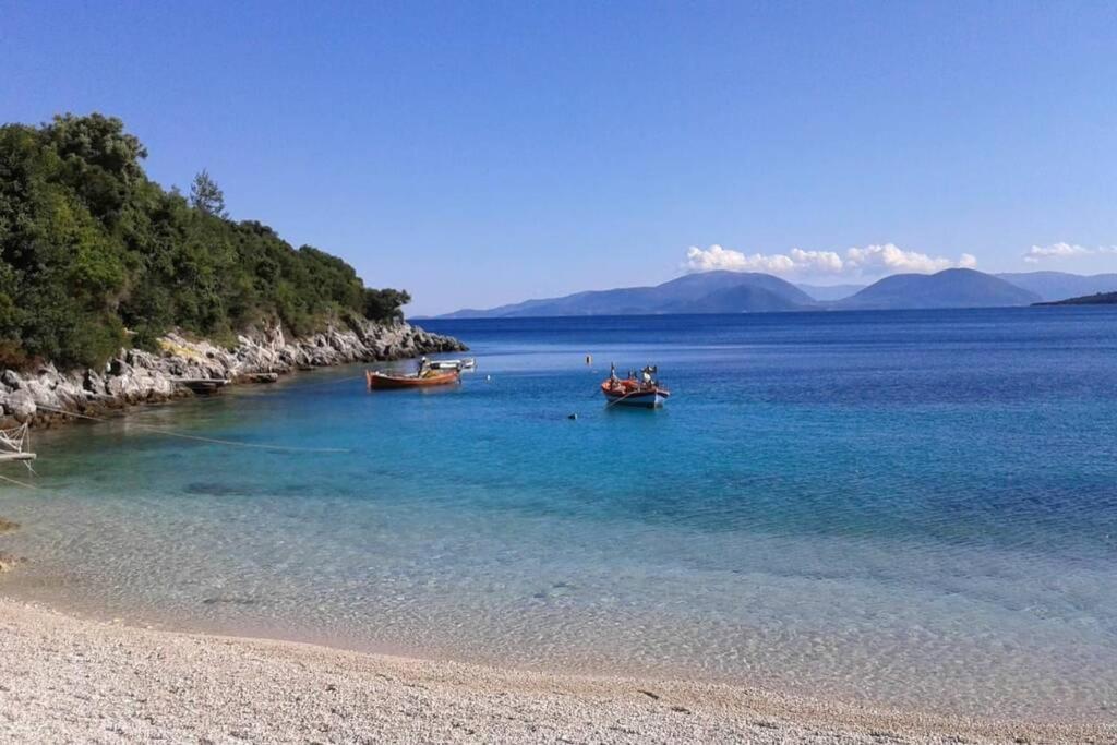 Manto Apartments Lefkada Evgiros Экстерьер фото